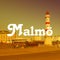Malmo, Sweden city name travel postcard