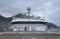 Maloy, Norway - 1st April 2011:  Close up of the Bridge and Helideck of the Seismic Research Vessel the Oceanic Endeavour.