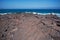 Malpais de Guimar, badlands volcanic landscape in Tenerife, Canary island, Spain.