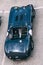 Malta Classic Grand Prix, blue Jaguar D-Type 1957