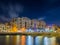 Malta - Colorful lights of the beautiful Balluta Bay
