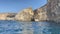 Malta, Comino, Boat chartering Crystal Lagoon, boat tour, Limestone caves and crystal clear turquoise waters