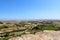 Malta countryside landscape from above
