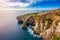 Malta - The famous arch of Blue Grotto