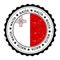 Malta flag badge.