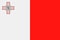 Malta Flag Vector Flat Icon