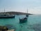 Malta island Comino Blue lagoon boats