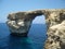 Malta island Gozo Dwejra Azure window