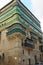 Malta Island: Typical balconies on historic buildings