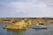 Malta, Port of Valetta with yachts and historic buildings