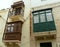 Malta, Rabat, three balconies