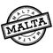 Malta rubber stamp