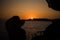 Malta Sailing Ocean Sunset Landscape Orange Sky Water