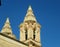 Malta, Sliema, bell tower of the Parish Church of Stella Maris
