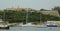 Malta, Sliema, Tigne Seafront, view of Fort Manoel