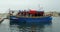 Malta, Sliema, Tigne Seafront, walking boat