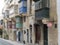 Malta - Valletta - Colorful Overhanging Windows
