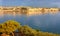 Malta, view on Valletta from Kalkara peninsula early in the morn