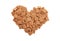 Malted wheat biscuits breakfast cereal heart