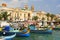 Maltese fishing boats in port