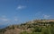 Maltese landscape, Malta, Landscape Countryside Scenery In Malta, cultivated fields in Malta,panoramic view,maltese nature