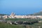 Maltese town of Zebbug seen from the Citadel Victoria Gozo