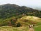 The Malvern Hills in Worcestershire, England