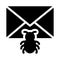 Malware  glyph flat  icon