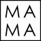 MAMA Abstract Square Love Mom Mother Poster Symbol
