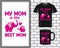 Mama mommy mom, Mother\\\'s Day typography t shirt and mug design vector illustration