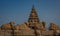 Mamallapuram Shore Temple Nandi front