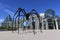 Maman sculpture in front of National Gallery in Ottawa, Canada