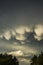 Mammatus clouds stormy weather