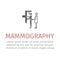 Mammography icon. Vector illustration