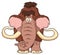 Mammoth Cartoon Character