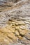 Mammoth Hot Springs Terraces Closeup