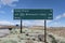Mammoth Lakes and Reno Highway Sign