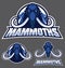 Mammoth Mascot Logo