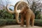Mammoth statue in Ciutadella Park