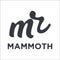 Mammoth vector logo from the initials