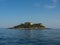 Mamula island captured from a sailing boat