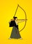 Man bowing Kyudo