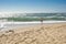 Man on the city beach - Portugal