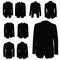 Man coat black art silhouette