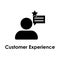 man, comment, customer experience icon. One of business collection icons for websites, web design, mobile app