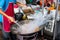 Man cooks food at Kimberly Street Food Night Market