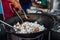 Man cooks at Kimberly Street Food Night Market