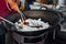 Man cooks at Kimberly Street Food Night Market