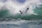 Man Crashes in Wave in Hawaiian Surf
