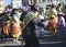 Man dancing at the Festival honoring Virgen del Rosario, Chucuito Province, Puno Region, Peru.